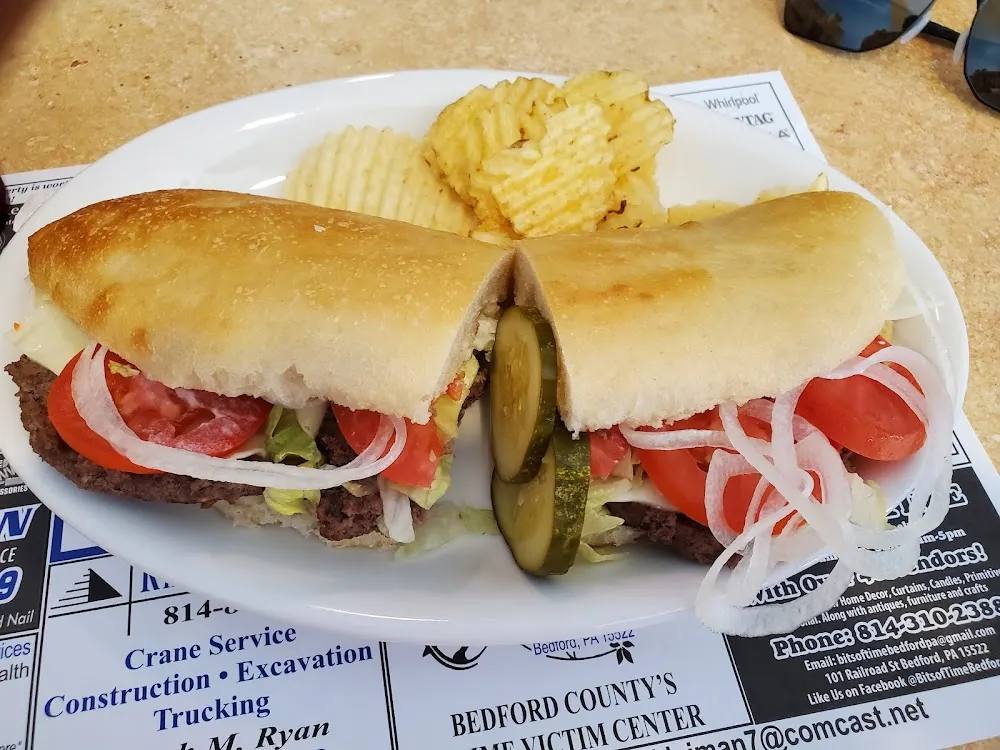 Cheeseburger Sub